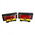 Pemco Railway System 40' Dupont Tank Cars With Platform Ho Gauge Lot Of 2. Fixed Price $29.95.
