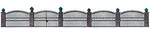 Walthers Cornerstone 933-550 Ho Wrought Iron Fence Kit. Fixed Price $15.99.