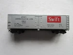 Tyco Swift Refrigerator Car #4226 Ho-scale 329A. Fixed Price $12.99.
