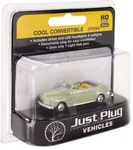 Ho Scale Woodland Scenics Just Plug Lighted Vehicle Cool Convertable JP5594. Fixed Price $23.99.
