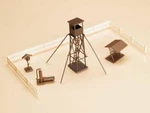 Hunting Pulpit With Game Feeding And Fence 510MM Ho/tt Gauge Auhagen 42600. Fixed Price $35.53.