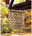 Chooch Single Track Cut Stone Bridge Abutment - Scale Model Railroad Scenery. Fixed Price $18.08.