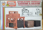Ahm Operating Freight Carrier & Crates Model Kit Ho Scale. Fixed Price $11.95.