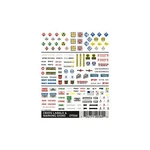Woodland Scenics Dry Transfer Signs Crate, Labels & Warning DT560. Fixed Price $9.96.
