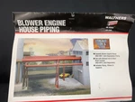 Walthers Cornerstone Ashland Iron Steel Blower Engine House Pipping Kit HO8036. Fixed Price $89.71.