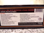 Dcc Sound Ho Mth 80-3206-1 Union Pacific 4-8-8-4 Big Boy #4007 P-s 3.0 Scale. Fixed Price $779.99.
