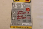 Ho Scale Woodland Scenics, Great Northern Box Car Dry Transfer Decals #DT610. Fixed Price $12.00.