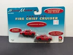 Life Like Trains Scene Master Vehicles Fire Chief Cruiser Car Set 1697 Ho Scale. Fixed Price $12.50.
