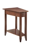 American Heritage Wedge End Table With Shelf For Living And Bedroom. Fixed Price $114.90.