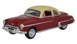 Oxford 87OR50001 Ho 1950 Oldsmobile Rocket 88 Coupe Chariot Red/canto Cream. Fixed Price $21.69.
