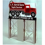 Miller Engineering 1281 Ho I.f. Art & Sons Roadside Billboard. Fixed Price $39.25.