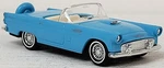 Busch New Ho 1/87 Scale 1956 Ford Thunderbird Convertible Aqua Blue Finish. Fixed Price $22.39.