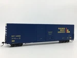 Ho Athearn Genesis Golden West 60 Fmc Hi Cube Double Door Boxcar Vcy #142022. Fixed Price $24.00.