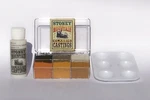 SMC-908 G-scale 6 Color Weathering Kit, 2 Oz. Solution, W/paint Tray & Inst.. Fixed Price $19.95.