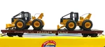 Ho Athearn 92734 60' Flat Car Trailer Train Ttx With John Deere Log Skidder. Fixed Price $249.99.
