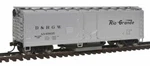 Walthers Ho 40' Track Cleaning Boxcar Denver & Rio Grande Western 931-1482. Fixed Price $35.85.