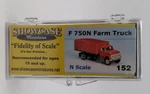 Showcase Miniatures 152 Scale 750 Farm Truck Unpainted Kit. Fixed Price $25.49.