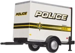 Atlas 60000098 Ho Police 911 Standard Box Trailer With Single Axle. Fixed Price $32.69.