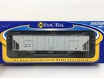 Exactrail 1710-4 Uslx Evans 4780 Cu Ft 3-BAY Covered Hopper #20161. Fixed Price $30.00.