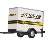 Atlas Ho Standard Single-axle Box Trailer Assembled Police (black, Whit 60000098. Fixed Price $30.98.