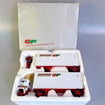 Tonkin Cf Motor Freight Tandem Semi Truck White Diecast Set 1:53 Liner. Fixed Price $35.00.