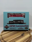 Ho Scale Proto, GP20 Diesel Locomotive, Cb&q Burlington Red, #900 448122. Fixed Price $94.95.