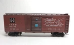 Ho Pro Lightly Weathered Athearn Santa Fe "grand Canyon Line "40' Boxcar Lowship. Fixed Price $23.50.