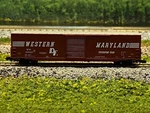 Scale - Atlas 37262 Western Maryland 60' Auto Parts Boxcar Wm 495985 N2155. Fixed Price $16.99.
