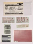 Walthers Ho Scale Decal-union Pacific/up Switcher/road Swtch-red Lett #934-93-75. Fixed Price $6.00.