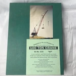 Sheepscot Scale Products 1233, 100 Ton Crane Model Kit, 1/87 Ho. Fixed Price $180.00.