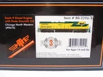 Mth Ho 80-2296-1, Dash Locomotive, C&nw 8676, Proto 3.0 Dcc Sound. Fixed Price $299.99.