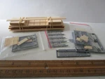 Vintage Ho 1/87 Scale Laser Cut Wood Freight Box Car Kit Detailed!!. Fixed Price $7.48.