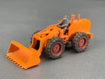 1:87 Wiking Hanomag Wheel Loader Orange Assembled HO5184. Fixed Price $16.71.