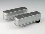 Cmw 1/160 Scale Aerovan Single Tandem Wheel Trailer Set Model Bn 51167. Fixed Price $17.95.