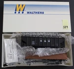 Walthers 932-3019 36' Rib Side Hopper W/peak Ends N&w #18597 Scale-kit (559. Fixed Price $10.99.