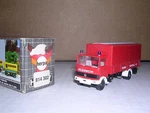 Herpa #814302 Mercedes LP813 Covered Fire Truck "red" H.o.scale 1/87. Fixed Price $19.99.