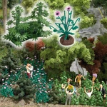 Ho Scale Busch # 1250 Marijuana & Poppy Scenery Detail Kit. Fixed Price $14.95.