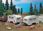 Vollmer 45147 Ho Scale Camping Trailer PKG(2). Fixed Price $32.99.