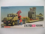 Kibri Ho Model Kit 10596: Faun Tractor With Scheuerle Low Loader & Transformer. Fixed Price $49.00.