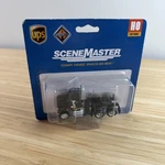 Walthers Scenemaster 949-11185, International 4900 Dual-axle Ups Semi, Ho Scale. Fixed Price $14.99.