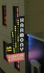Miller Engineering Harmony Downtown #2 Animated Sign Medium Right 67822R. Fixed Price $21.96.