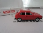 Wiking 0036 Volkswagen Polo Red Model Is Plastic - Ho Or 1:87 Scale. Fixed Price $16.49.