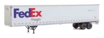Walthers Ho Scale 53' Stoughton Trailer 2-PACK Fedex Freight 949-2452. Fixed Price $35.18.