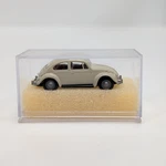 Brekina Vw Bug Kafer Beige 1:87 Ho Volkswagen Beetle With Case. Fixed Price $22.00.