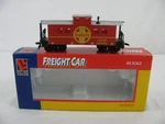 Life Like Trains Ho Scale At&sf 999851 Santa Center Cupola Caboose #8552 Ex. Fixed Price $11.99.