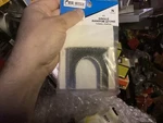 Scale Train Pre-size Single Random Stone Tunnel Portal #203 Nos. Fixed Price $15.00.