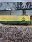 Ho Scale Atlas Rutland 40 ' Box Car Kd Coup 28. Fixed Price $15.93.