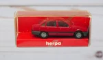 Herpa 020558, Opel Kadett Stufenheck 4-DOOR Sedan, Red, 1/87 Ho Scale. Fixed Price $10.95.