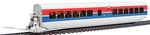 Rapido Trains 200402 Ho Amtrak Turbocoach IC-36/37 Passenger #75 Ln/box. Fixed Price $81.99.