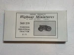 Jordan Products Highway Miniatures Ho Fordson Industrial Tractor Kit #360-219. Fixed Price $12.49.